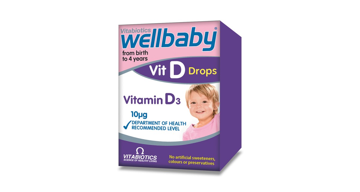 Wellbaby Vitamin D Drops Vitabiotics